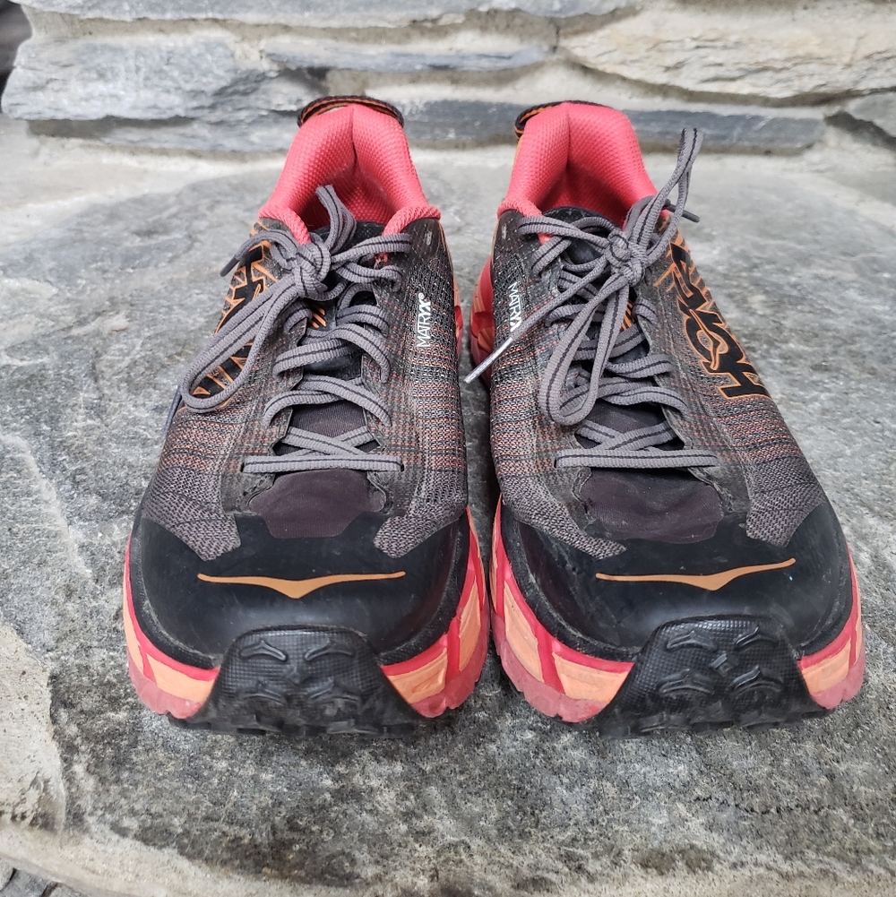 Hoka W Evo Mafate 2 Red + Black 7
